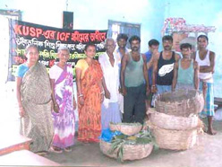 MOBILE VEGITABLE VENDOR - BENEFICIARIES IN KUSP PROJECT FUNDED BY DFID, UK (DEPTT. FOR INTERNATIONAL DEVELOPMENT)
