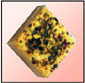 Soft Sandesh made of orange and pista