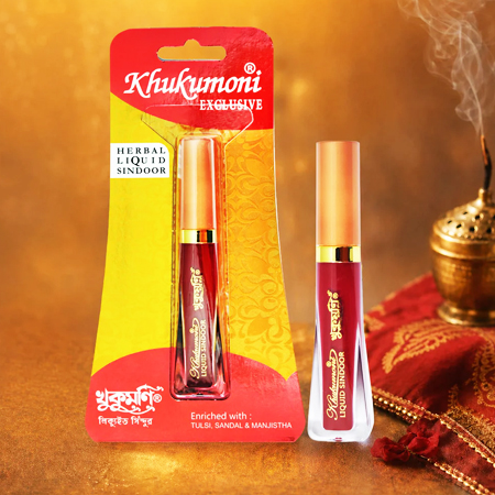 Khukumoni Exclusive Liquid Maroon Sindoor