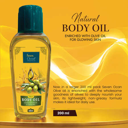 Seven Ocean Herbal Body Oil Combo - 200ml