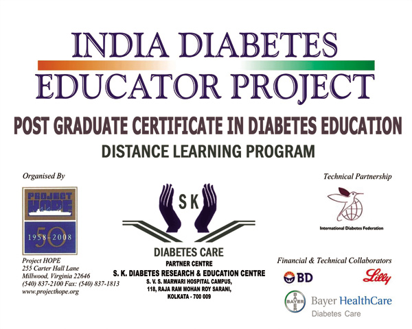 diabetes educator course in kolkata)