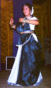 kathak dancer