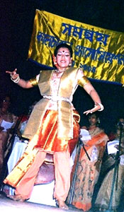 kathak dancer
