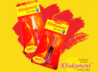 Khukumoni Liquid Sindur (Red & Maroon)