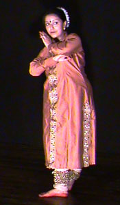 kathak dancer