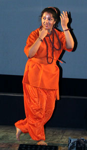 kathak dancer