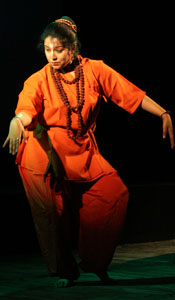 kathak dancer