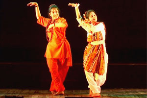 kathak dancer