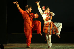 kathak dancer