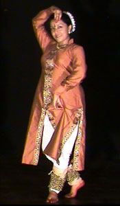 kathak dancer
