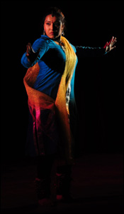kathak dancer