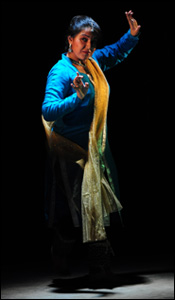 kathak dancer