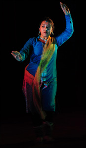 kathak dancer