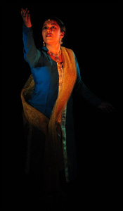 kathak dancer