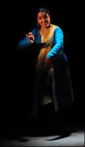 kathak dancer