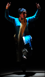 kathak dancer