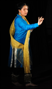 kathak dancer