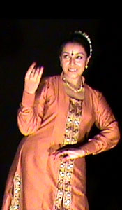 kathak dancer