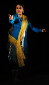 kathak dancer
