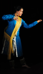 kathak dancer