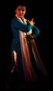 kathak dancer