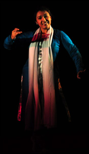 kathak dancer