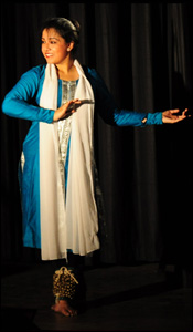 kathak dancer