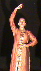 kathak dancer