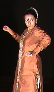 kathak dancer