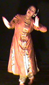 kathak dancer