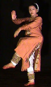 kathak dancer