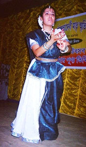 kathak dancer
