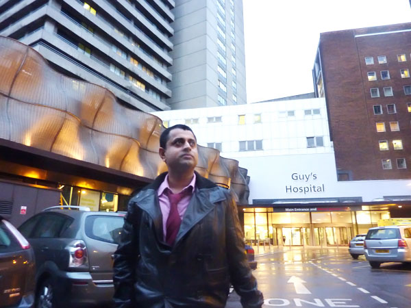 At Guy's Hospital, London