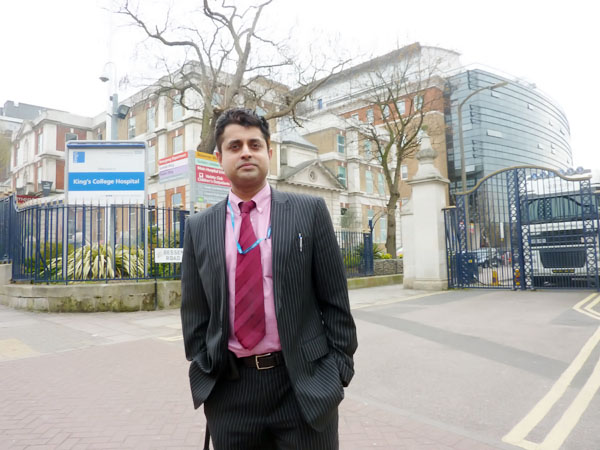 At King's College Hospital , London