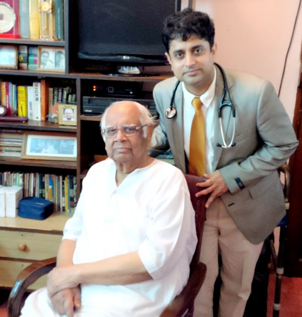 From the archive with one of the very respectable celebrity patients