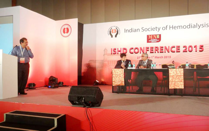 ISHD Conference 2015, Indian Society Hemodialysis.