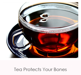 Tea protect your bones