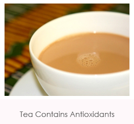 Tea contains Antioxidants