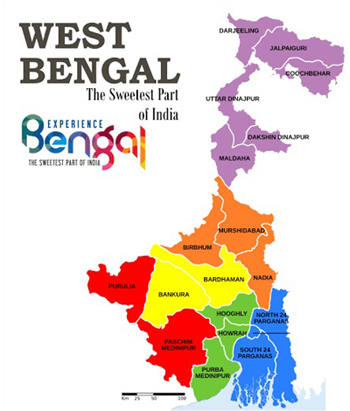West Bengal Map